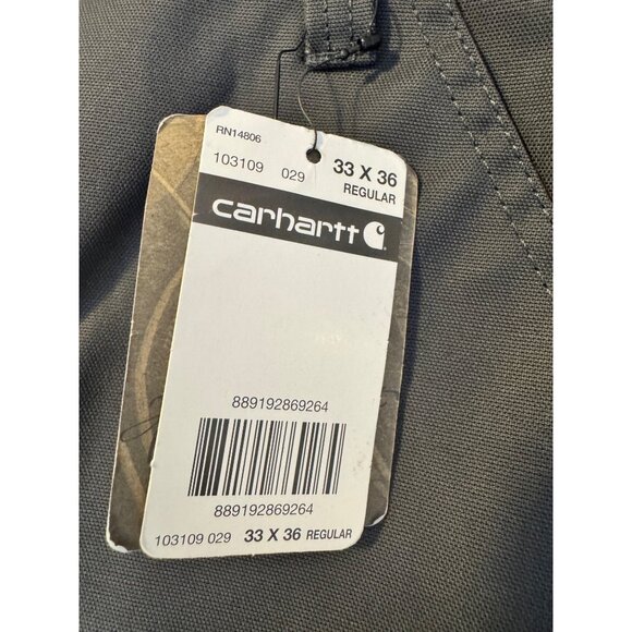 Carhartt Rugged Professional Series Men's 33X36 Relaxed Fit Work Pants NWT Style - Picture 5 of 16